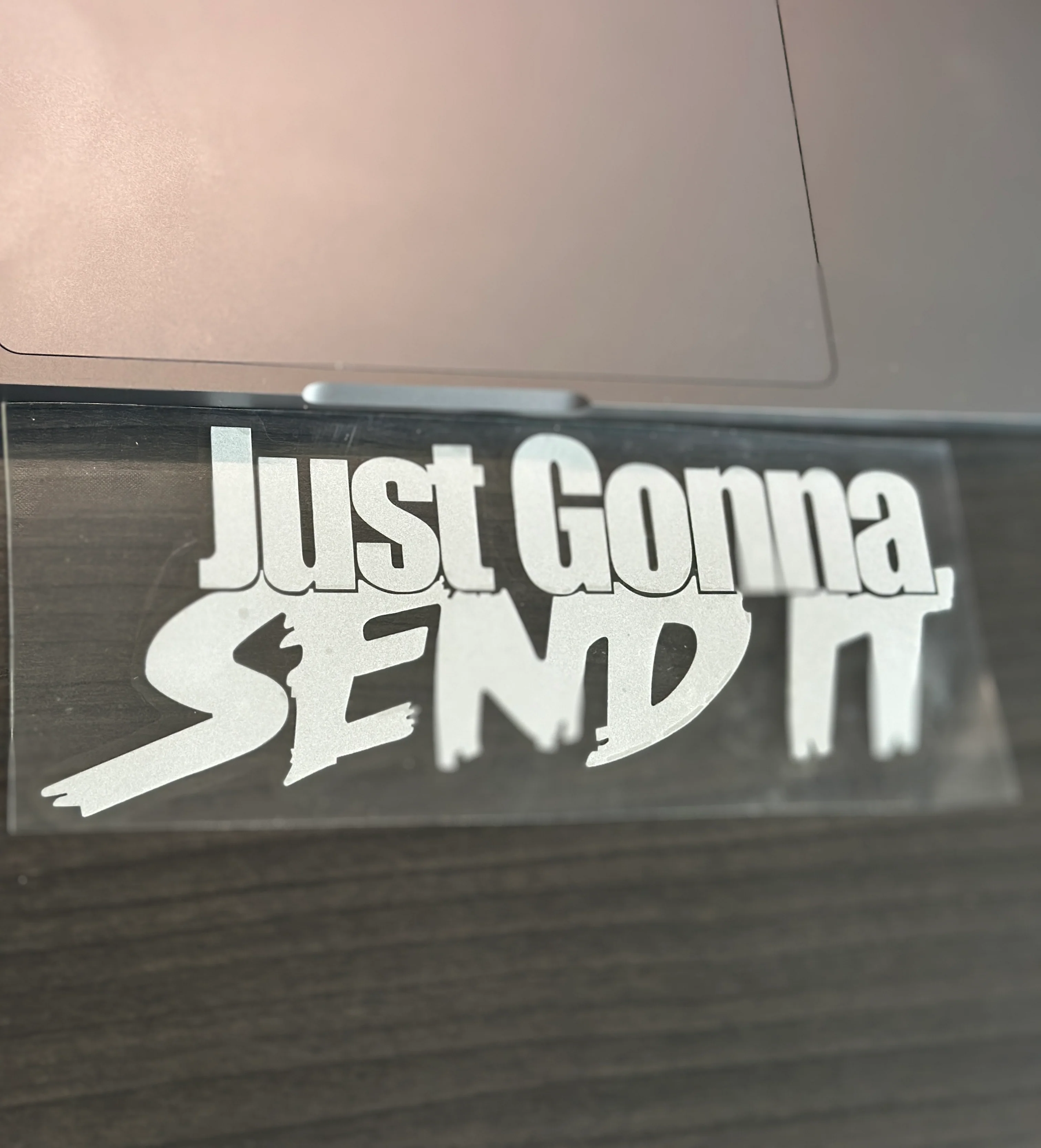 Just Gonna Send It Decal | Car Accessories | Car Decals - Image 3